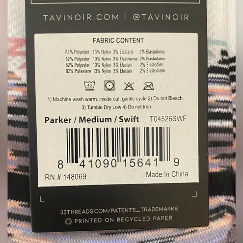 NWT TAVI NOIR Sport Parker Medium Swift Socks Women’s Medium 8.5
