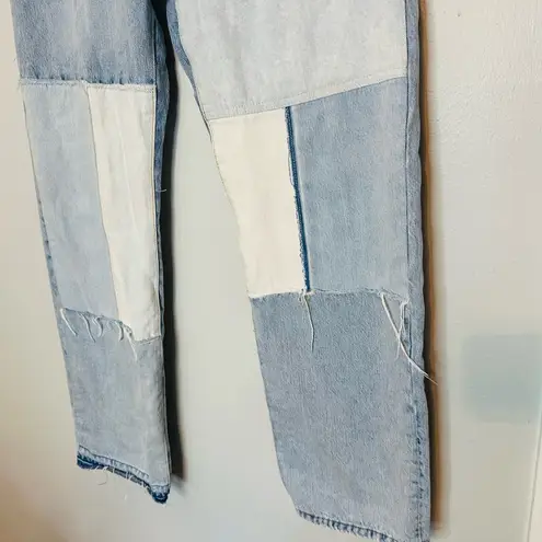 Levi's  501 Denim Patchwork Four Button Fly Cargo Jeans Size W28 L 30