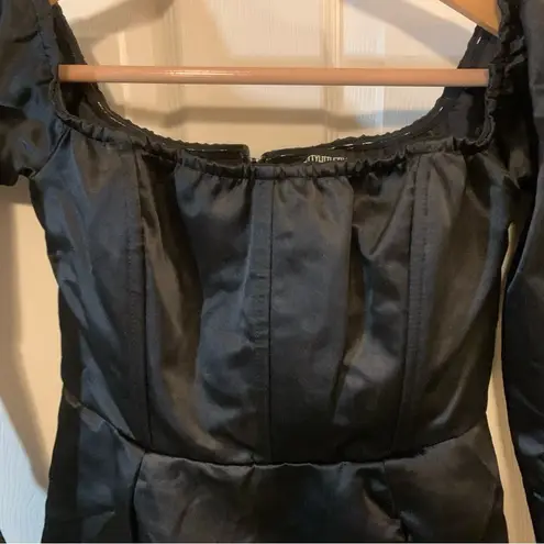 Pretty Little Thing NWT  Satin Corset Bardot Bodycon Dress - Image 8