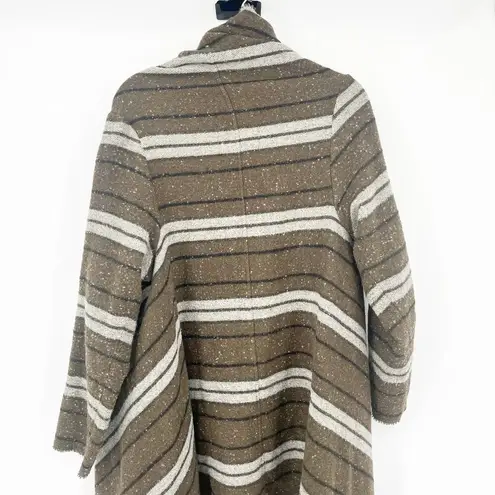 Scotch & Soda Maison  Womens Wool Blend Knit Poncho Cardigan Sweater Size S/M