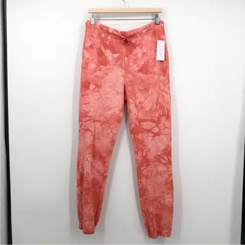 Cotton Citizen Dahlia Crystal Orange Milan High Waist Jogger Pants NEW LARGE