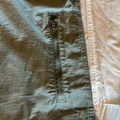 Vuori Pants Womens Medium Green Ripstop Organic Cotton Stretch