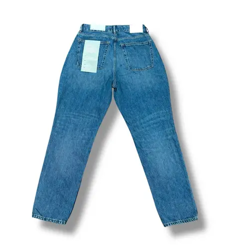 Everlane  Size 29 Curvy 90s Cheeky Straight Jeans Button Fly High Rise Denim