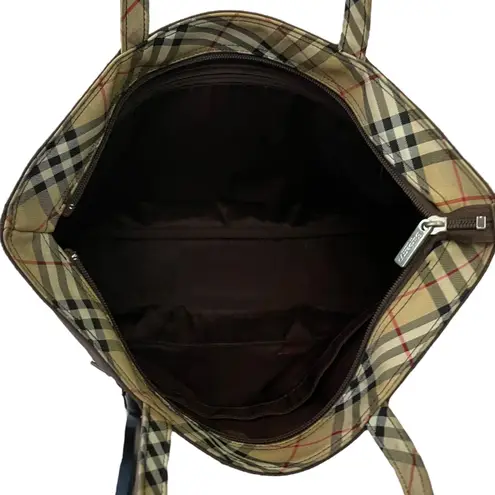 Burberry  Brown Nova Check Tote