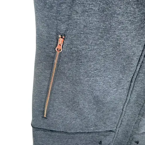 Sundays Zero Gray Zip Up Vest Small