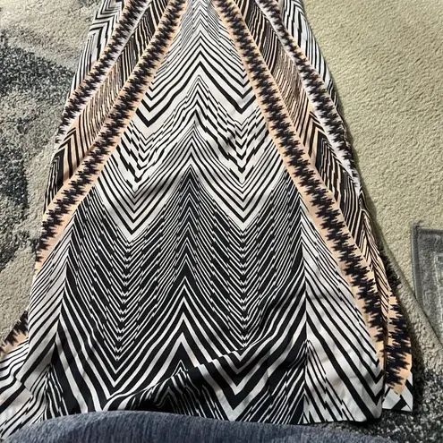 HD in Paris Anthropologie Solstice Printed 100% Silk Sleeveless Midi Shift Dress