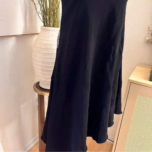 Just Cavalli Black Sheath Asymmetric Dress Size 38