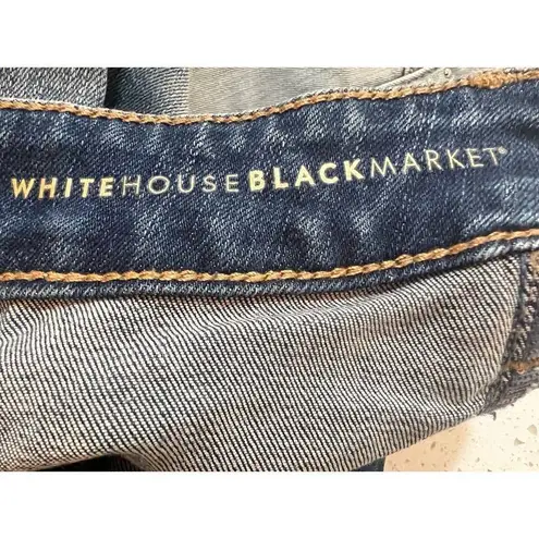 White House | Black Market  denim the skinny ankle mid rise size 6