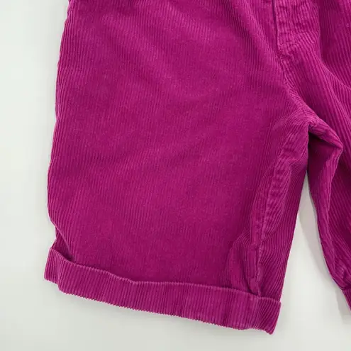 Esprit Vintage Corduroy Shorts Juniors 9" Inseam 90s Colorful Bright Funky Bold