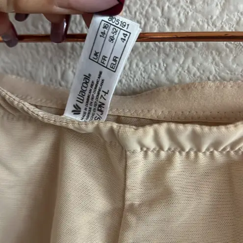 Wacoal Bloomer Shorts 805191 Cream Neutral Lace Large