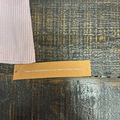 Reformation  Jenni Strapless Sweater in Foxglove - Image 5