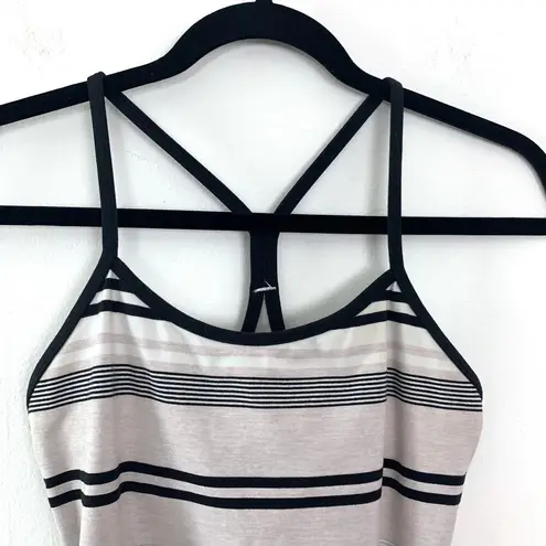 Lululemon  Power Y Tank *Luon Groovy Stripe Black 6