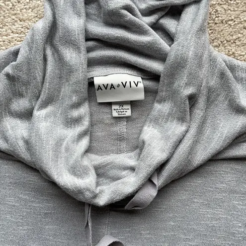 Ava & Viv Like new - super soft‎ cowl neck top