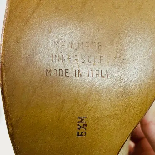 60s/70s Joseph Larose Mod Patchwork Oxfords, Suede/Tweed, Wooden Platform Heels Brown Size 5.5