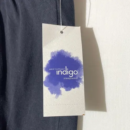 Sleepwear PJ . Índigo . Cotton Capri Size:2X Women (B2)!! Black