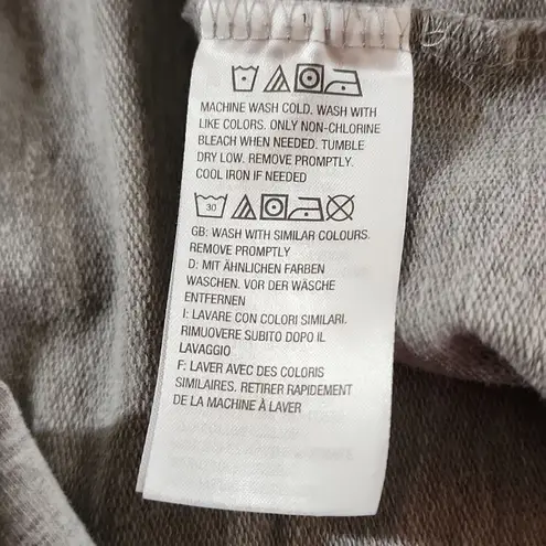 D & Co Active Gray Hooded Cardigan (XXS) Gray