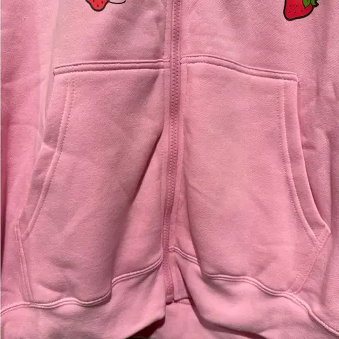 Strawberry Shortcake Zip Up Hooded Sweatshirt Size undefined