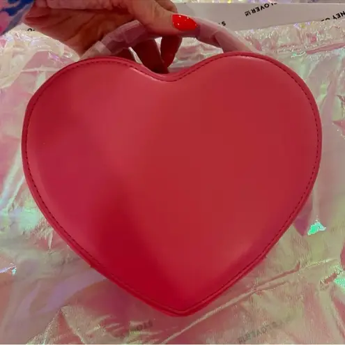 Stoney Clover Lane Guava HEART Crossbody Bag NWT