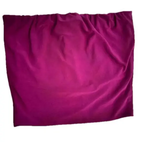 Red tube top Medium Large cropped wine trendy flirty festive sexy party NYE