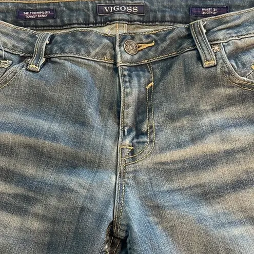 Vigoss  The Thompson Tomboy Skinny Jeans Size 31x27 GUC #3247