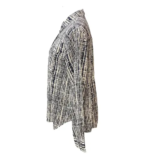 Holding Horses Anthropologie Sammie Print Long Sleeve Button Down Shirt Size 8