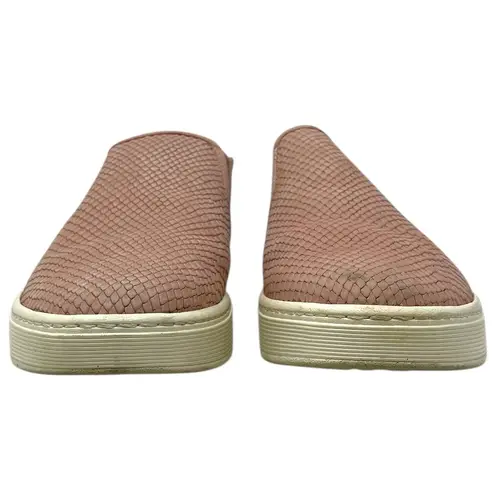 Sofft Suede Leather Slip On Pink Mule Sneaker Women’s Size 9.5M