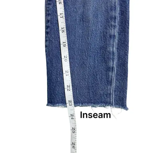 R13 Kate Skinny Jean Size 28 distressed raw hem made in Italy