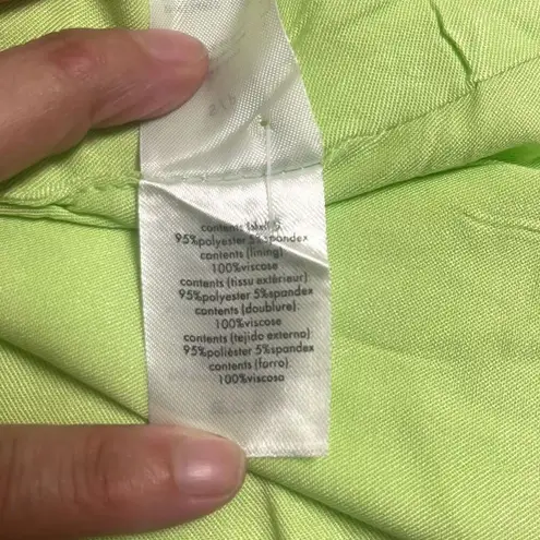 We Wore What Womens Small Blazer Suit Mini Skirt Sharp Green Pockets Stretch NWT