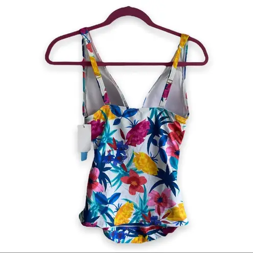 Bleu Rod Beattie New!  Floral Tankini Top