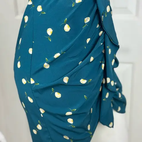 Intermix Blue Bodycon Long Sleeve Dress. D37