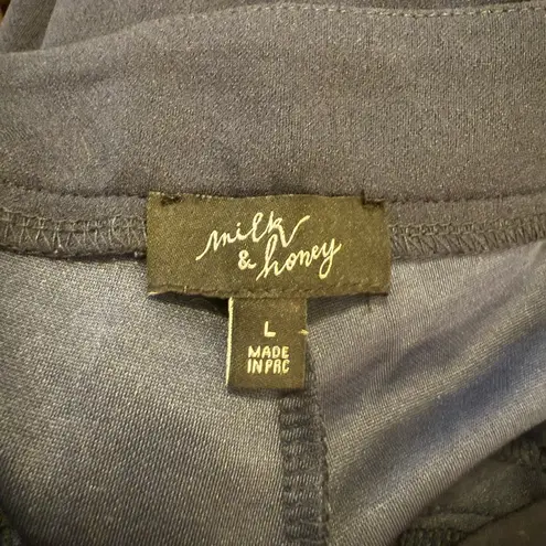 Milk & Honey NWT Navy High