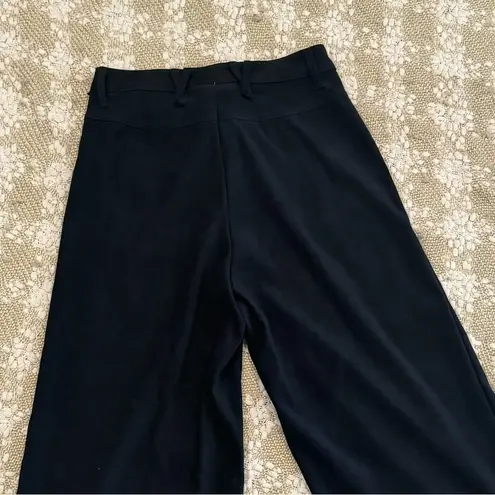 Palazzo Capri Wide Leg by Cactus Flower for Women size 4. Black