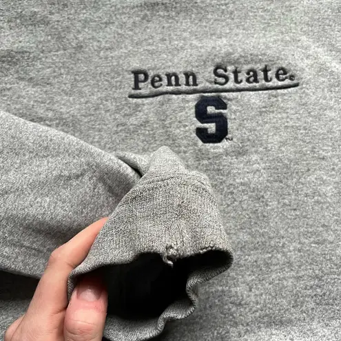 The Cotton Exchange Vintage Penn State Embroidered Crewneck Sweatshirt