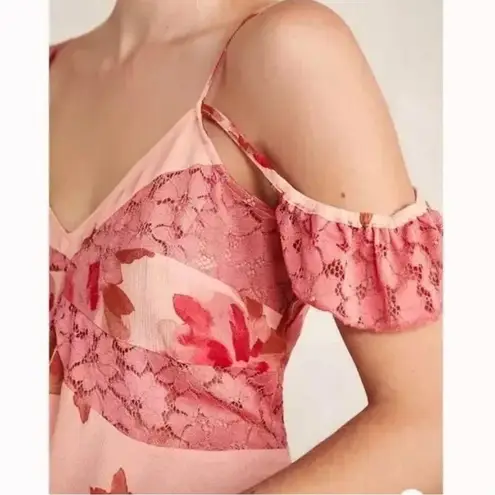 Free People  Monday Morning Trapeze Slip Floral Dress Women’s Size Small