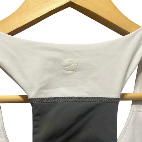 Glyder Exoflex Full Force sports bra Gray White Black Size Medium