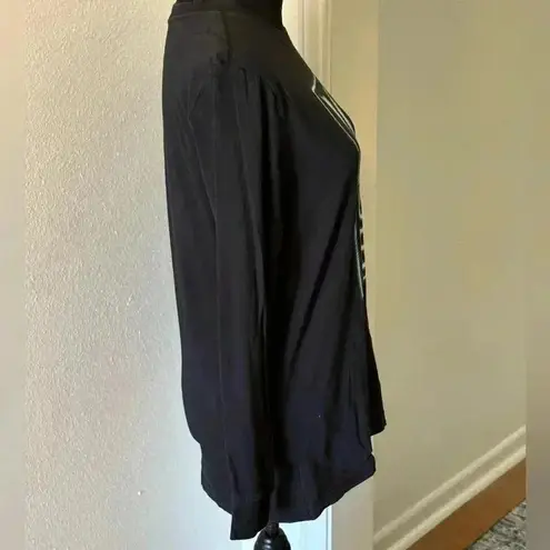 Hurley  Black Long Sleeve Graphic T-Shirt