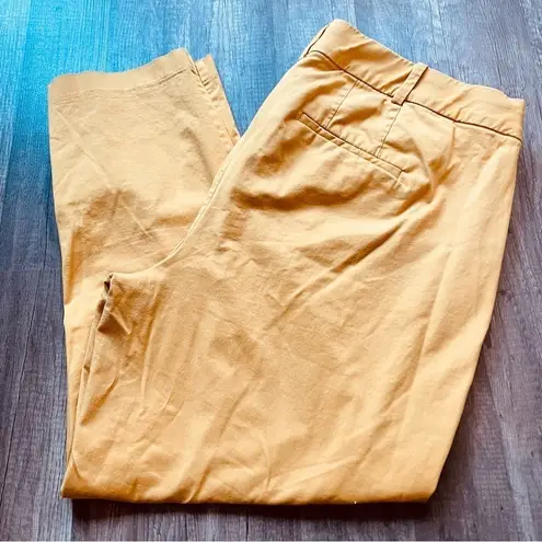 Lane Bryant  The Allie Mustard Yellow Pants Size 16