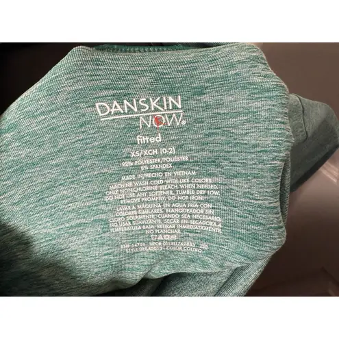 Danskin Now Cowl Neck XS Activewear Running Jogging Walking Long Sleeved Top