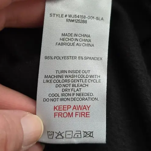 Paris Hilton Y2K Black Velour Rhinestone Full Zip Hoodie Jacket Large