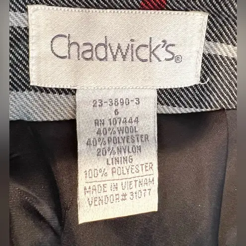 Chadwick's Chadwick’s | ladies plaid skirt. Size: 6