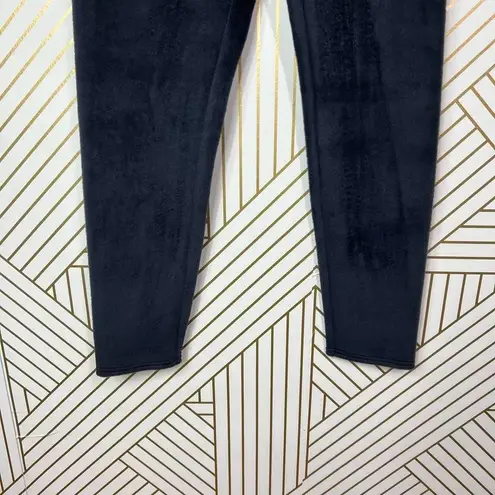 ATM Anthony Thomas Melillo Black High Rise Velour Leggings Size Large