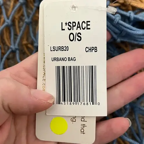 l*space NWT L* Urbano Bag in Chestnut & Peri Blue thumbnail 9