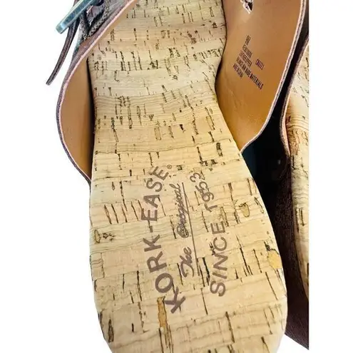 Kork-Ease Saffron Slide Sandal Women's Size 9M Brown Terra Platform Heel