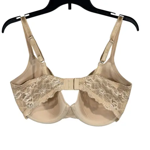 Wacoal SZ 38DD French Garden Contour Bra Lace Accent Adjustable Straps Underwire