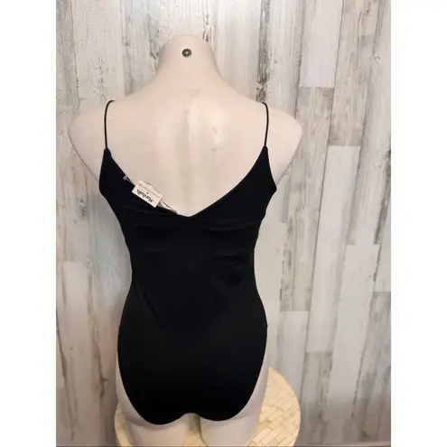 Gaze USA Black Spaghetti Strap V