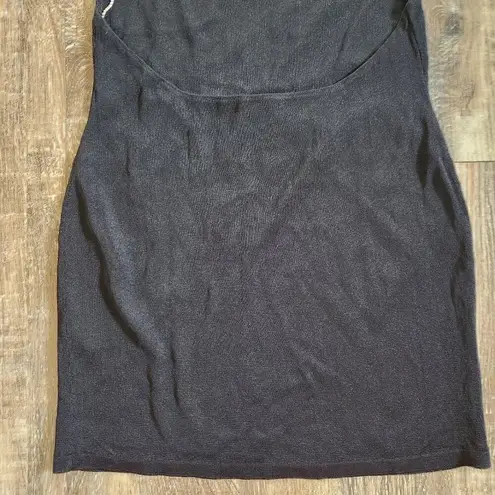 GAUGE81 Hira Mini Dress in Black Open Back Rhinestone Straps Size Small NWT