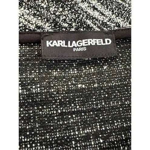 Karl Lagerfeld Paris Button Up Gray Heathered blazer jacket size 1X