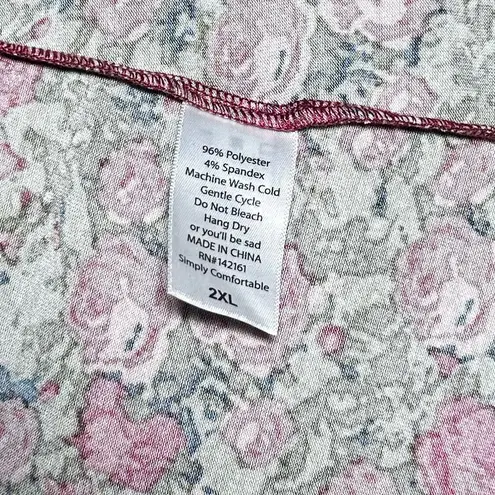 LuLaRoe  Floral Knit 2XL Madison Skirt