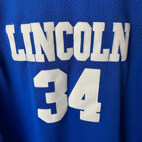 He Got Game Movie Shuttlesworth Lincoln Movie Jersey Blue White XL Extra Large