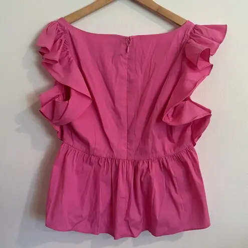 Cinq à Sept  Ruffled Peplum-Waist Blouse